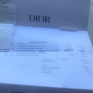 Men’s Saddle Dior Oblique Kasuri